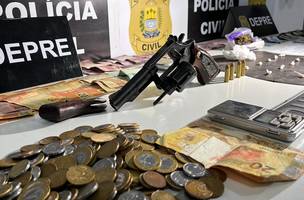 Materiais apreendidos durante a abordagem da polícia (Foto: PC-PI)