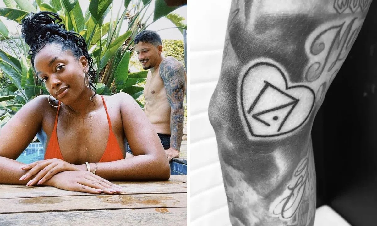O casal Iza e Yuri Lima são exemplo de um casal apaixonado