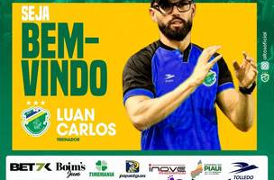 O clube deu boas vindas ao novo treinador através das redes sociais (Foto: Reprodução)