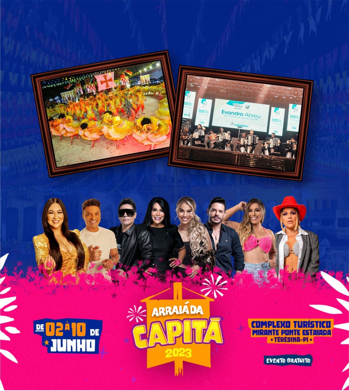 O evento junino espera receber cerca de 150 mil pessoas durante os dias do festival.