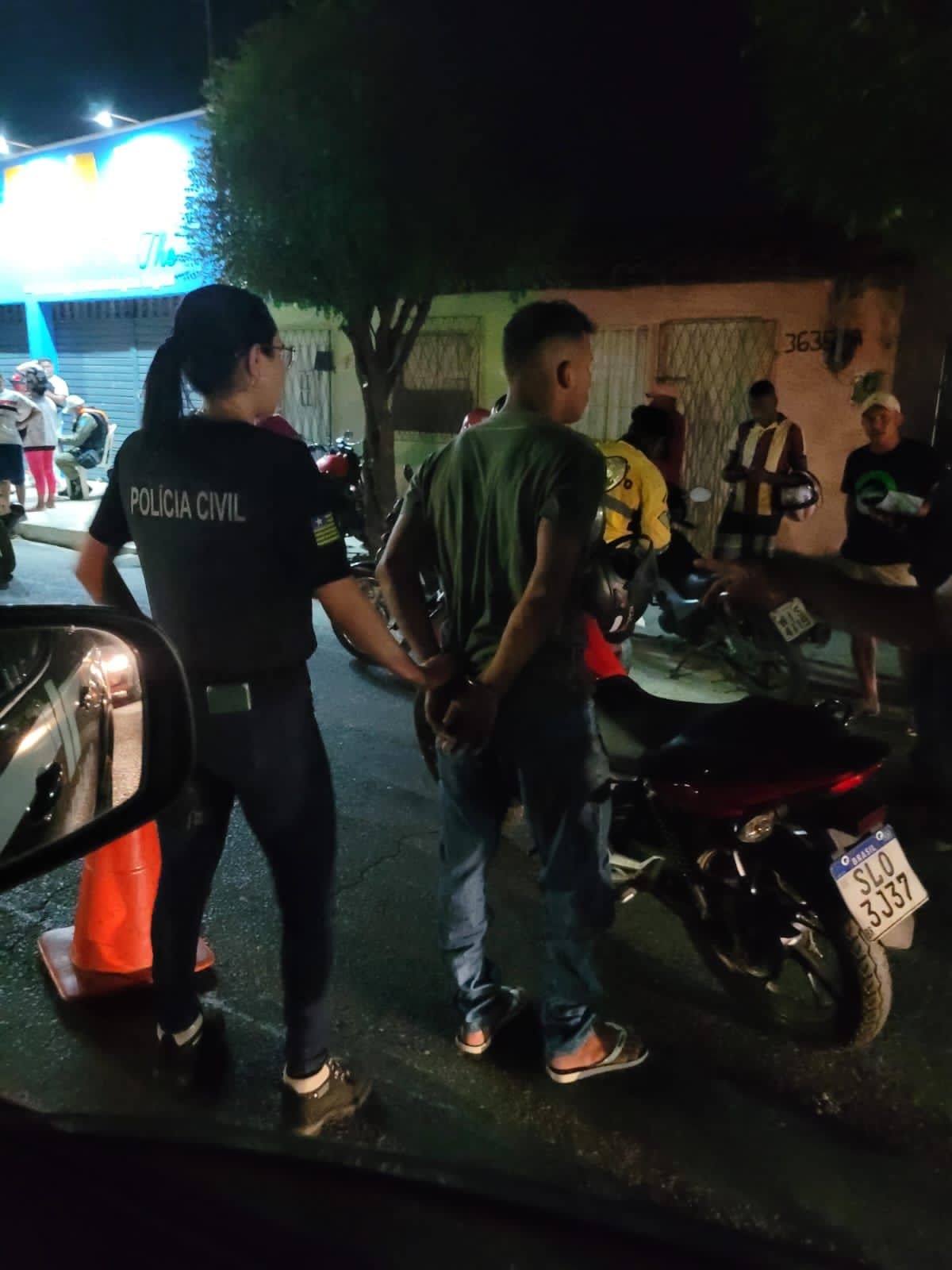 O suspeito já foi preso em 2019 por participar de um roubo de residência no bairro Santa Isabel