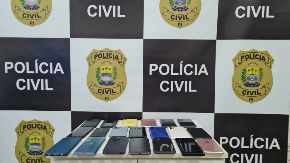 Os aparelhos roubados em Teresina foram localizados em vários estados