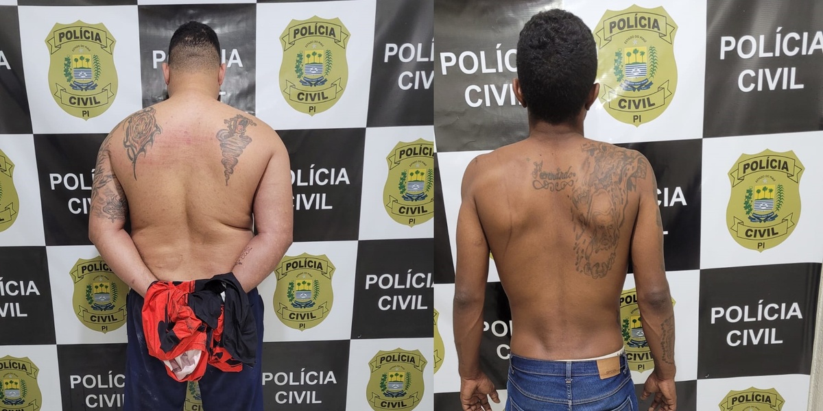 Os dois homens detidos já tinha antecedentes criminais por roubo