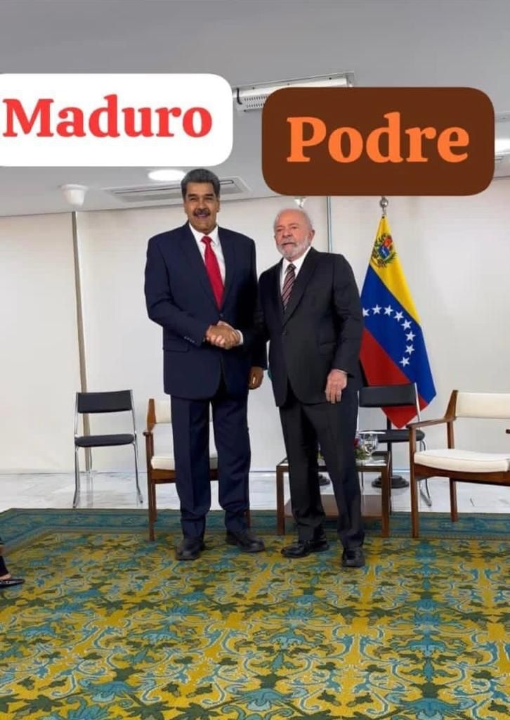 Quando o brasileiro ironiza os políticos. Olha aí Maduro e Lula