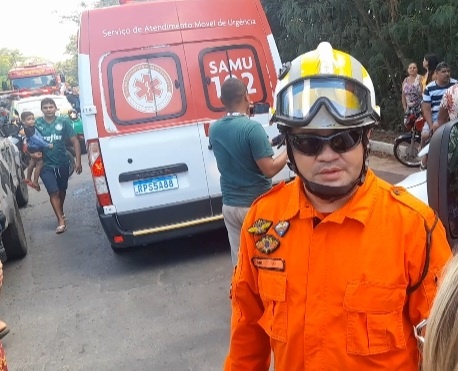 Sargento Tiago Lima, do Corpo de Bombeiros