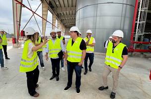 Visita ao projeto Power to Green Hydrogen Mallorca, na Espanha (Foto: CCOM)