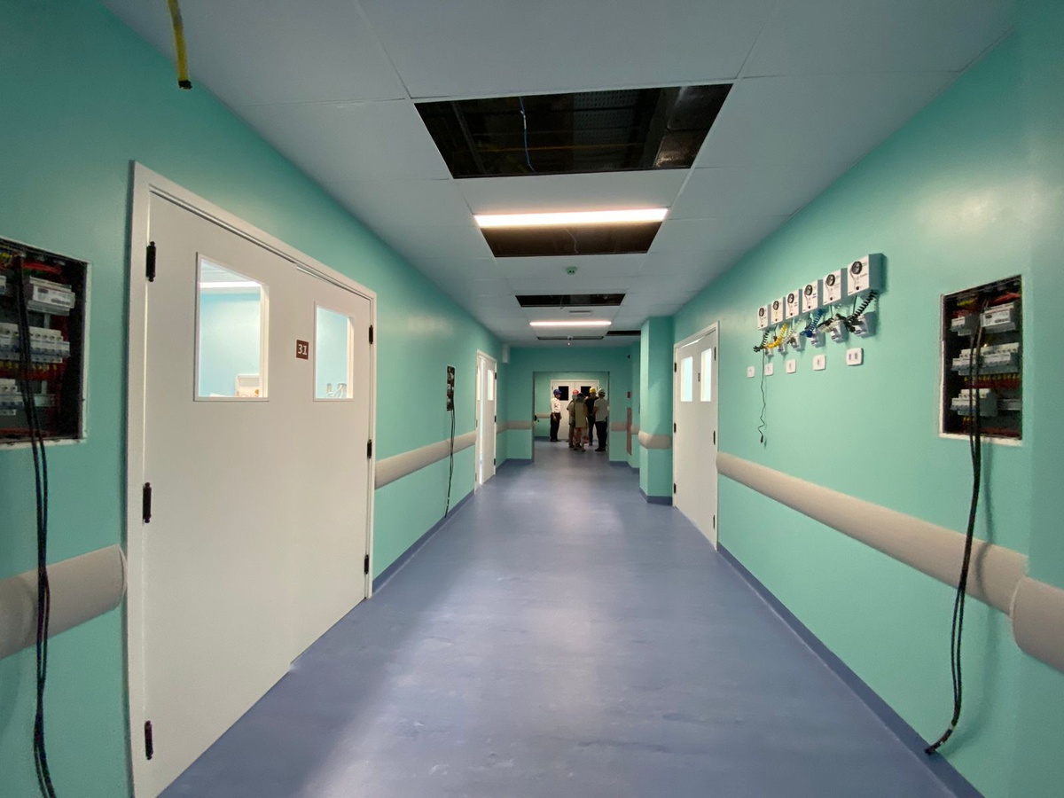 A maternidade será inaugurada ainda neste mês