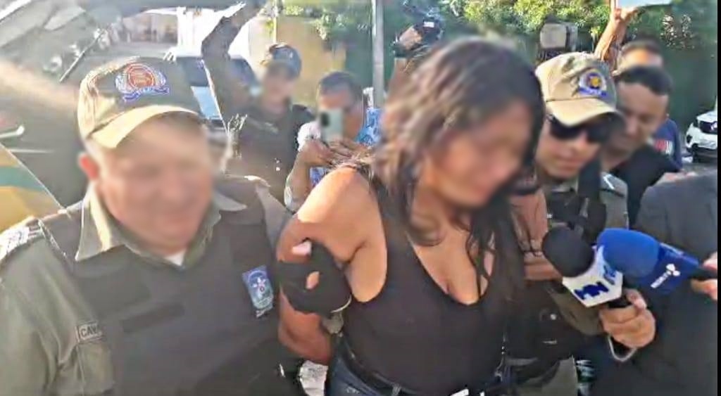 A mulher foi encaminha à Central de Flagrantes