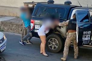 A mulher recebeu atendimento e não corre risco de vida (Foto: Reprodução)