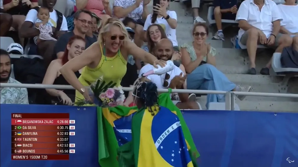 A piauiense Antônia Keyla da Silva trouxe medalha de prata para o Brasil