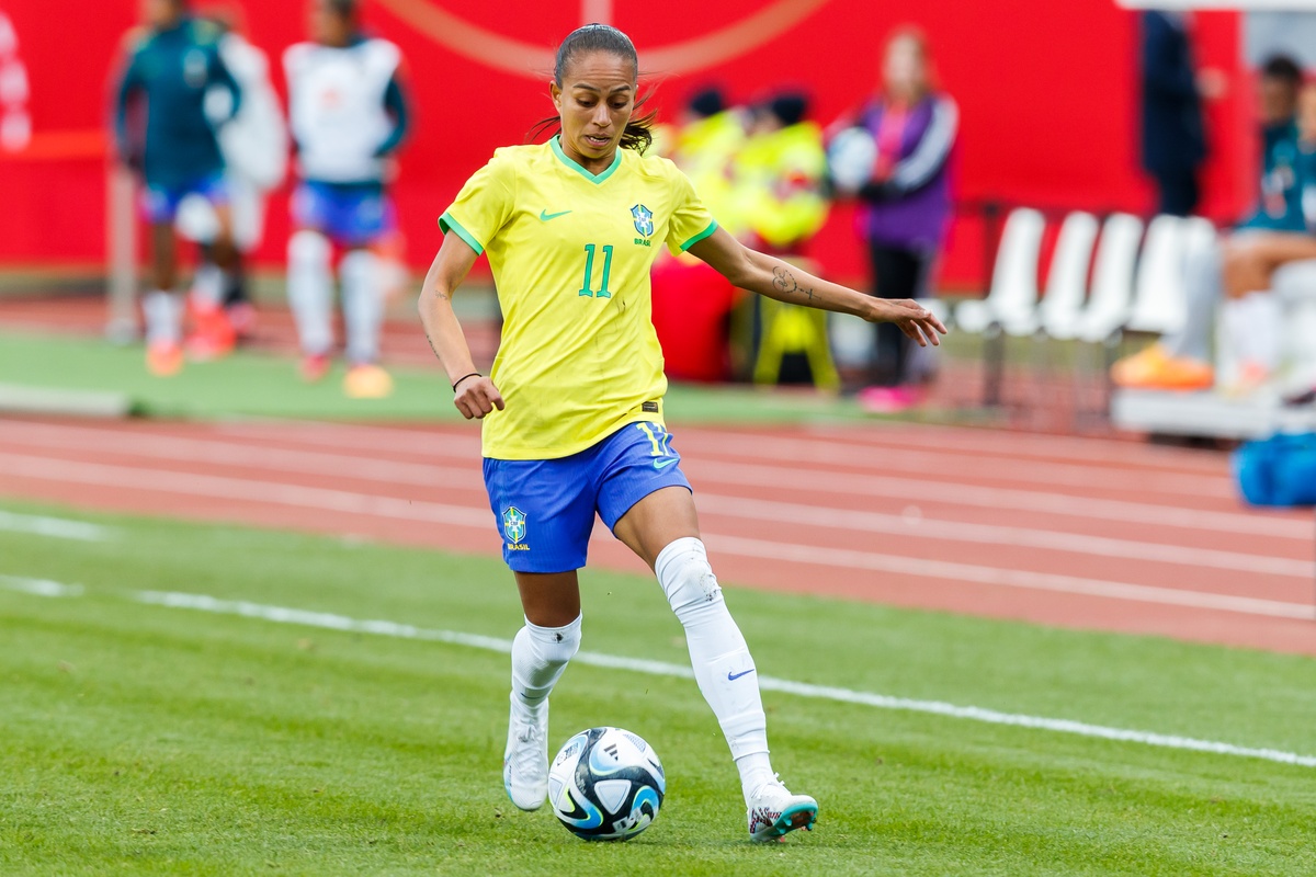 Adriana em treino