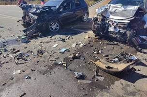 colisão em cristino castro (Foto: Policia Militar)