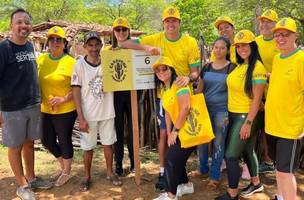 Edmilson na cidade de Betânia, no Piauí (Foto: Divulgação)