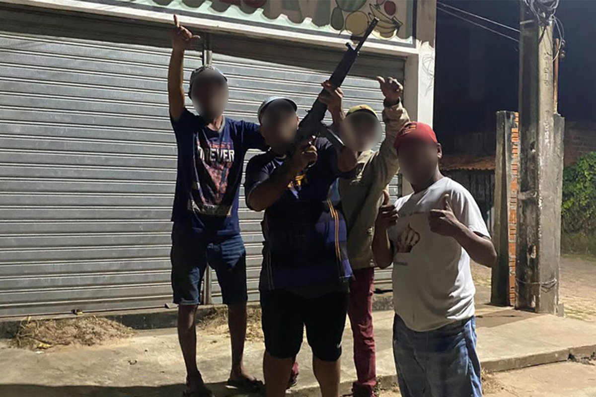 Foto divulgada nas redes sociais
