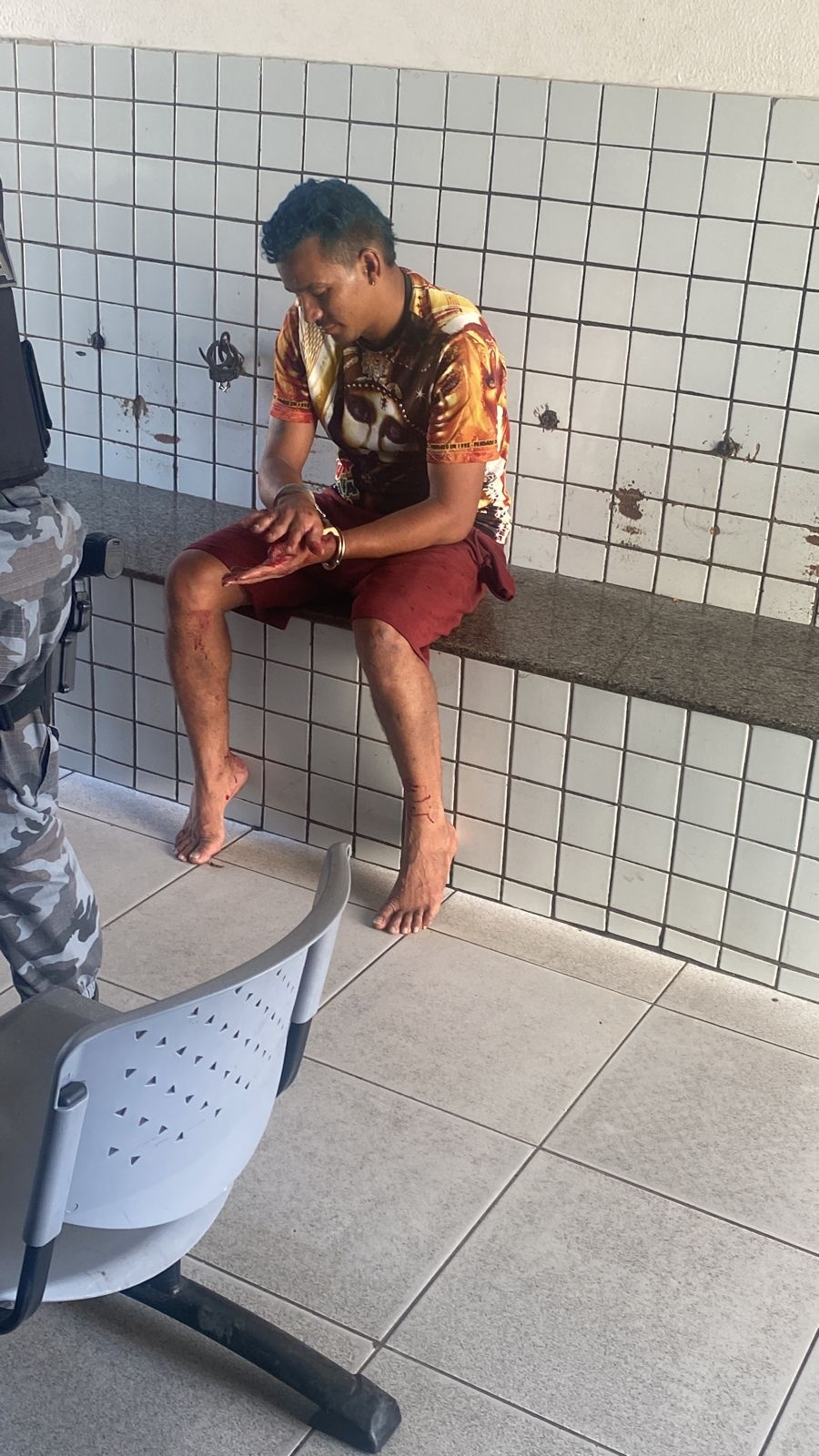 homem detido