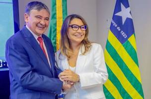 Ministro Wellington Dias e a primeira-dama Janja (Foto: Reprodução)