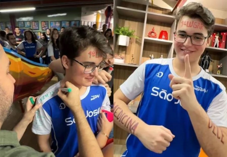 O estudante é da Escola São José