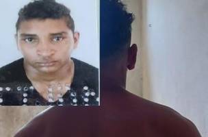 O suspeito foi detido ainda em flagrante (Foto: PM-PI)
