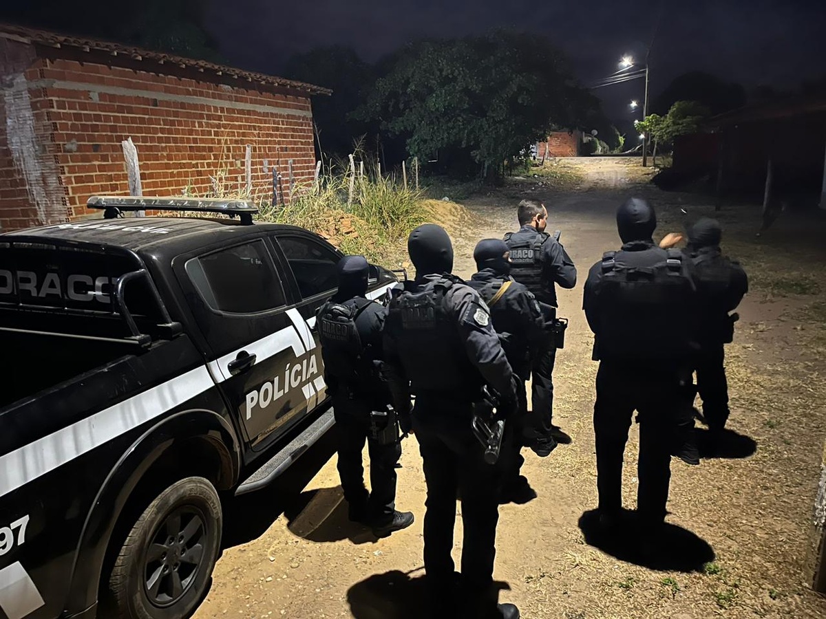 Operação em andamento