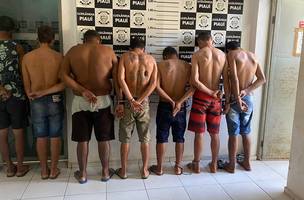 Os presos são suspeitos de intregrar uma facção criminosa (Foto: PC-PI)