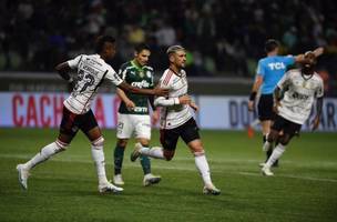 Palmeiras e Flamengo (Foto: Marcelo Cortes / CRF)