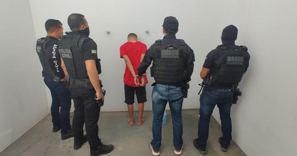 Polícia capturou o criminoso escondido na casa de parentes de sua namorada