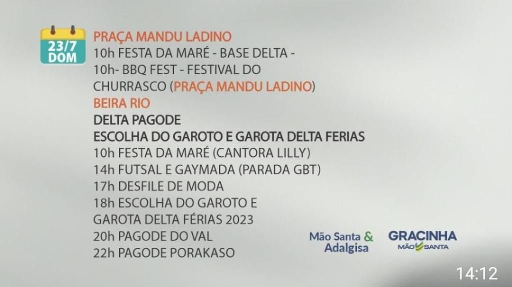 Relação de shows pagos pela Prefeitura de Parnaíba, com assinaturas do prefeito, da esposa e da deputada ao lado.