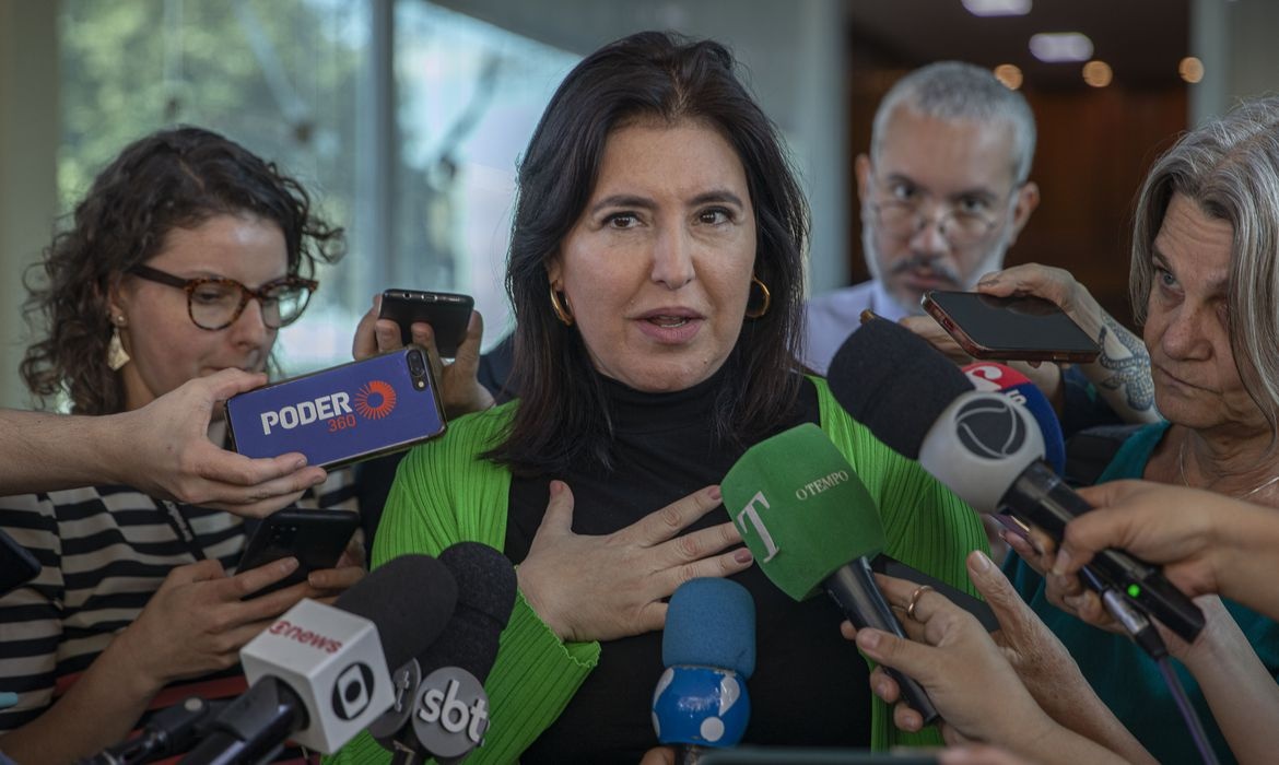Simone Tebet, ministra do Planejamento