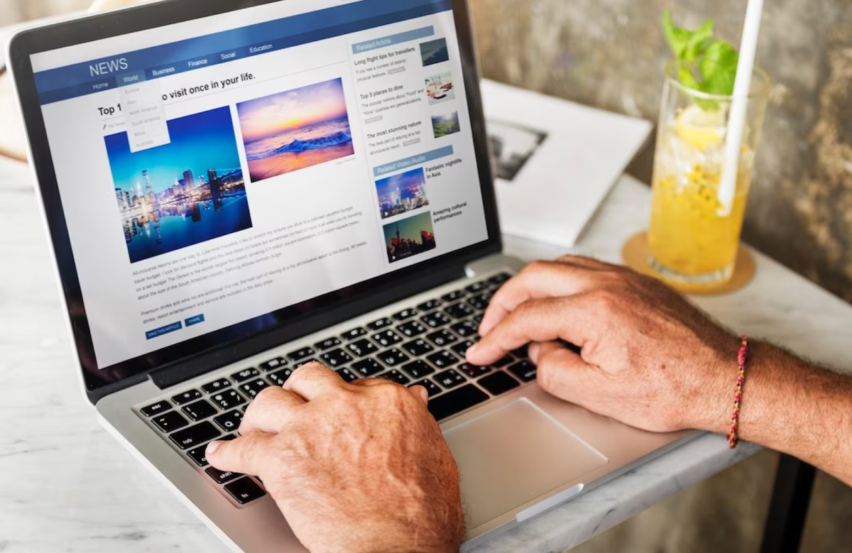 Site de notícias