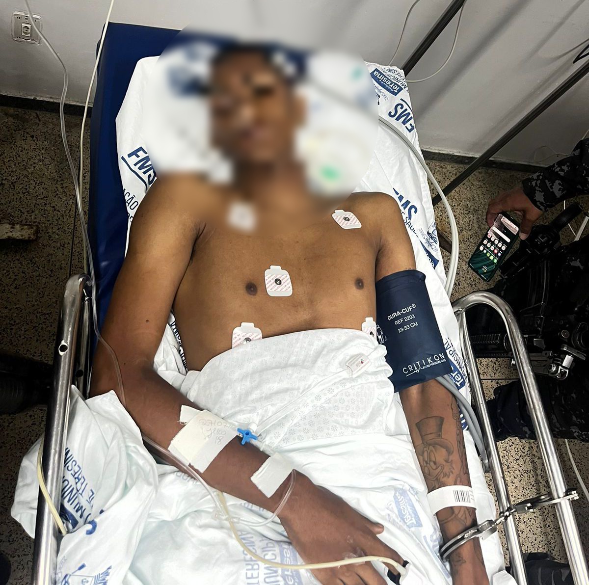 Suspeito Hospitalizado
