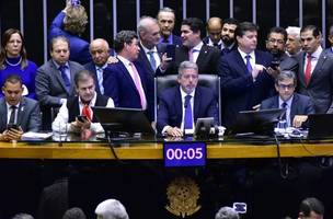 Votação da reforma tributária (Foto: Zeca Ribeiro/ Câmara dos deputados)