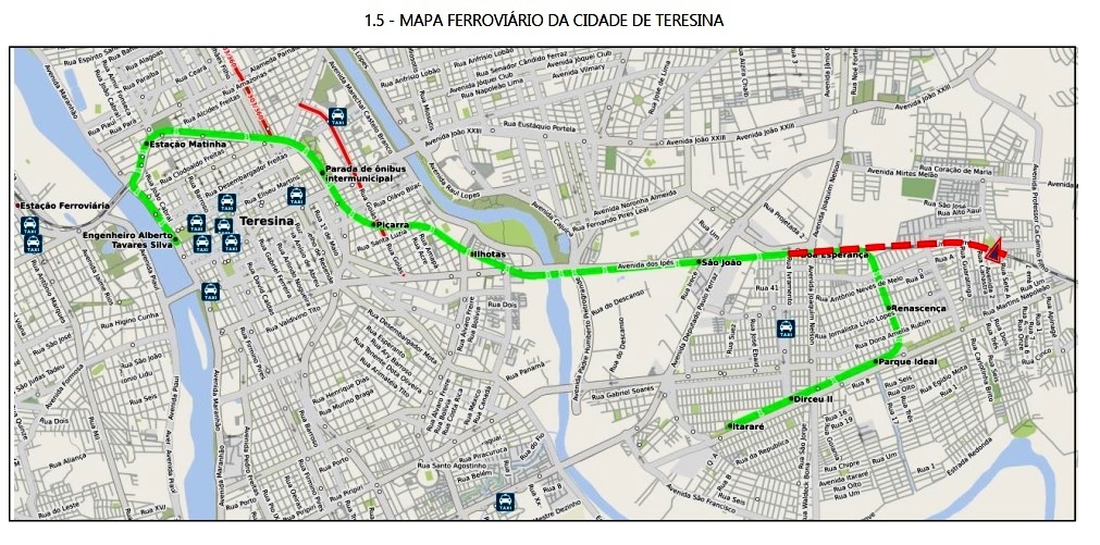 Ampliação do metrô em Teresina