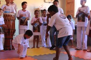 Aulas de Capoeira - Povoado Sumidouro/Queimada Nova (Foto: PBAQ)