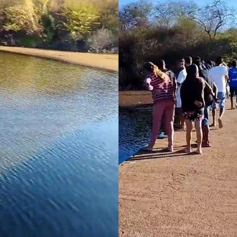 Barragemde Caridade do Piauí, onde o homem se afogou