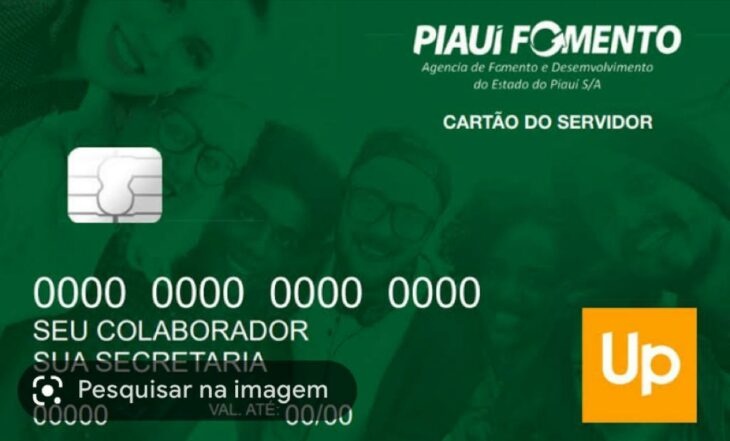 cartão para Servidores do estado