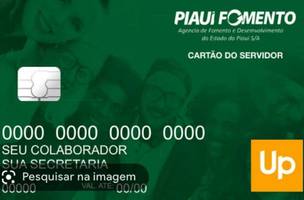 cartão para Servidores do estado (Foto: Governo do Piauí)