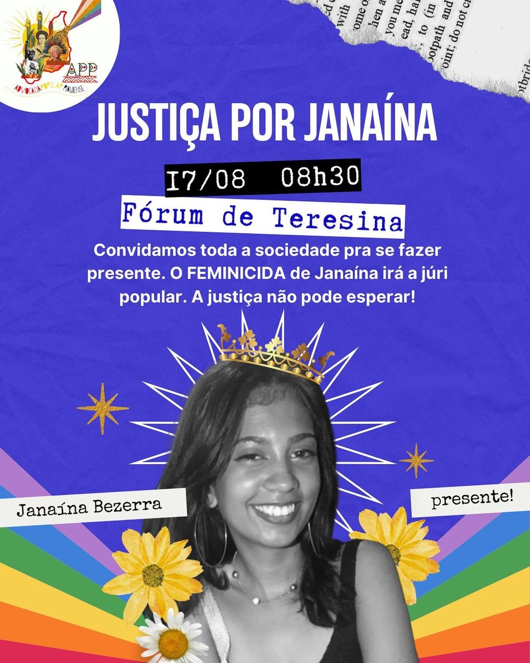 Chamada para o ato