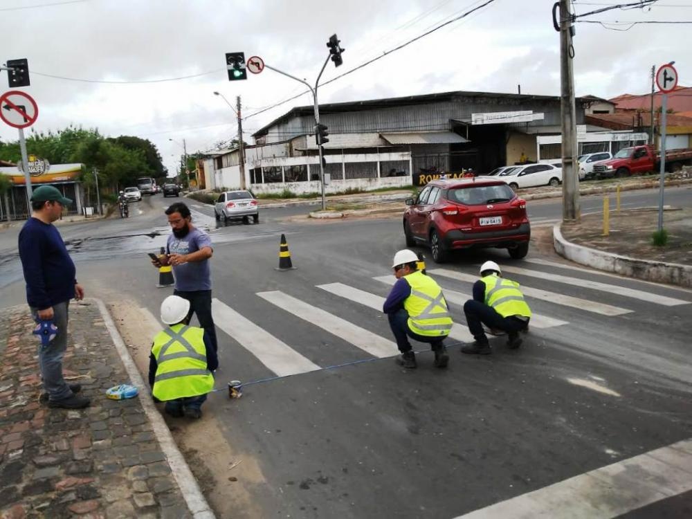 Cruzamento interditado
