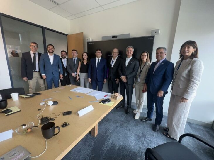Equipe de Rafael na visita à Amazon