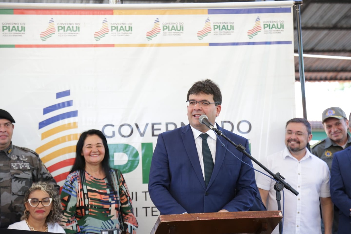 Governador Rafael Fonteles na entrega do Centro de Equoterapia de Teresina