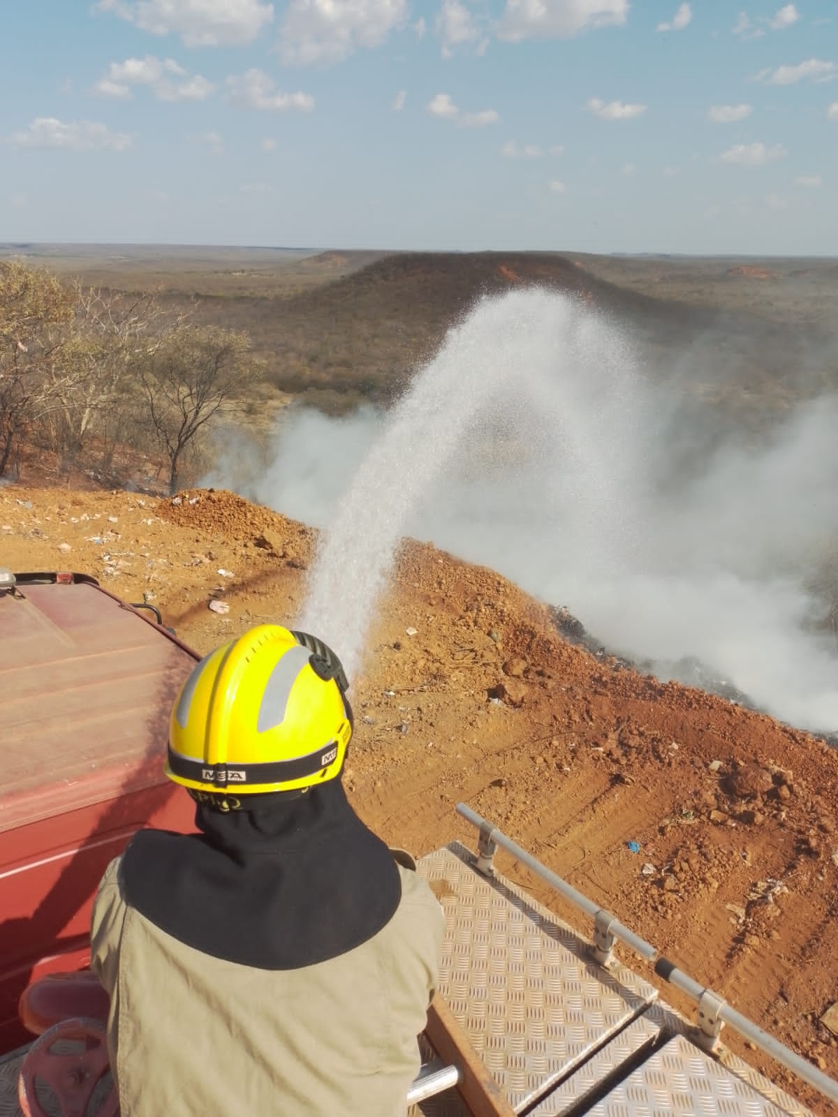 Incêndio em Geminiano, sul do Piauí