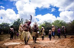 Indigenas no Piauí (Foto: Reprodução)