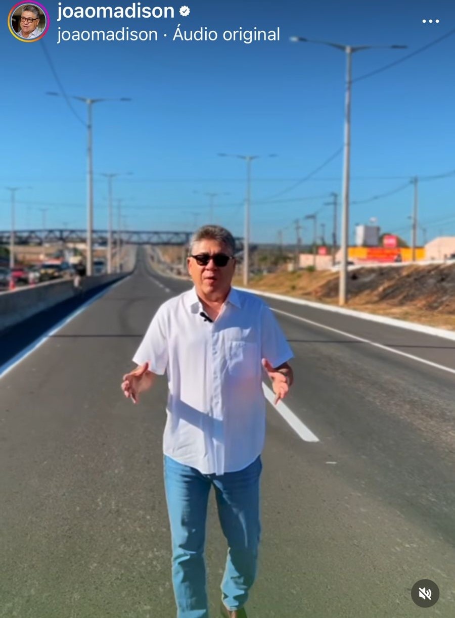 João Madison faz média com o ministro e o governador “agradecendo” pela duplicação da BR. Esqueceu o “pai” da criança, Wilson Martins