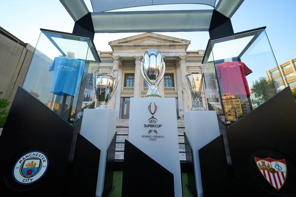 Manchester City e Sevilla se enfrentam pela Supercopa da Europa