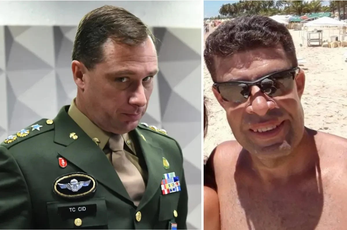 Mauro Cid e Luis Marcos dos Reis
