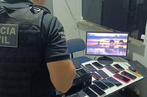 Pessoas que tiveram aparelhos furtados no evento devem procurar a delegacia para reaver o item (Foto: PC-PI)