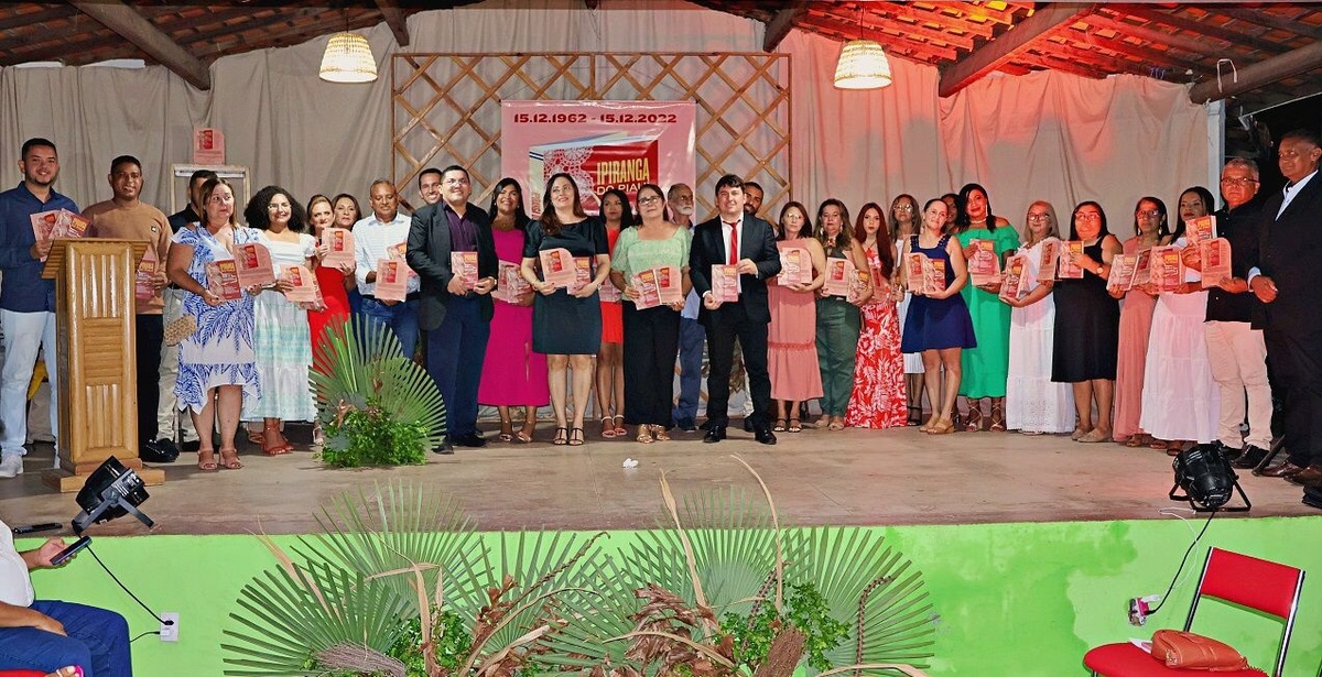 Projeto formou 37 autores da cidade de Ipiranga do Piauí
