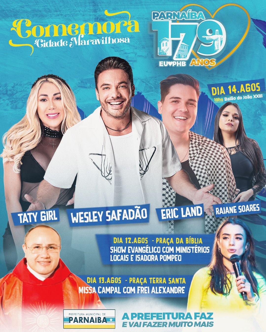 Safadao, Luan Santana já postaram nas redes sociais que estão chegando para fazer shows em Parnaíba. O cachê é acima de R $ 700 mil. E mão santa se importa com as críticas?