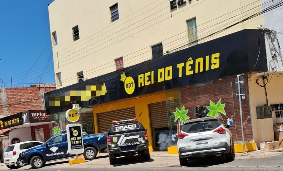 Um dos locais fiscalizados durante a ação