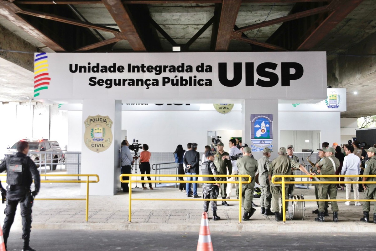 Unidade Integrada de Segurança, sob a Ponte Juscelino Kubitschek